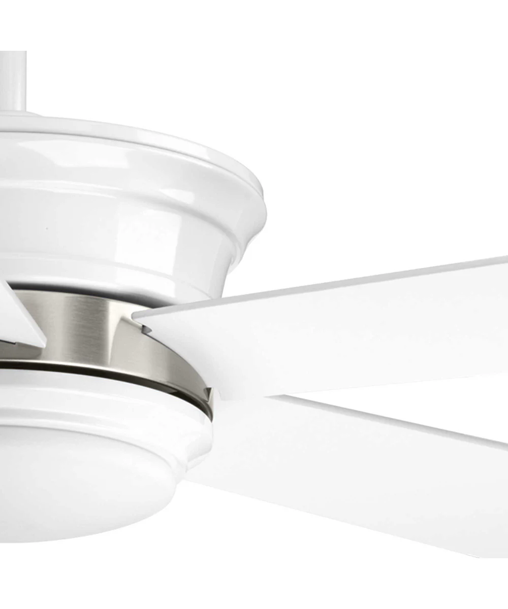 Harranvale 54" 5 Blade Fan w/ LED Light White - Image 5