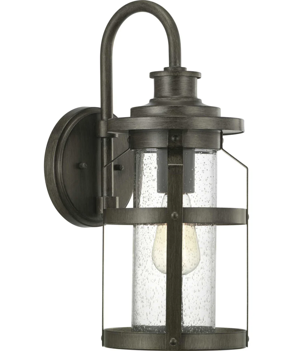 Haslett 1-Light Medium Wall Lantern Antique Pewter - Image 2