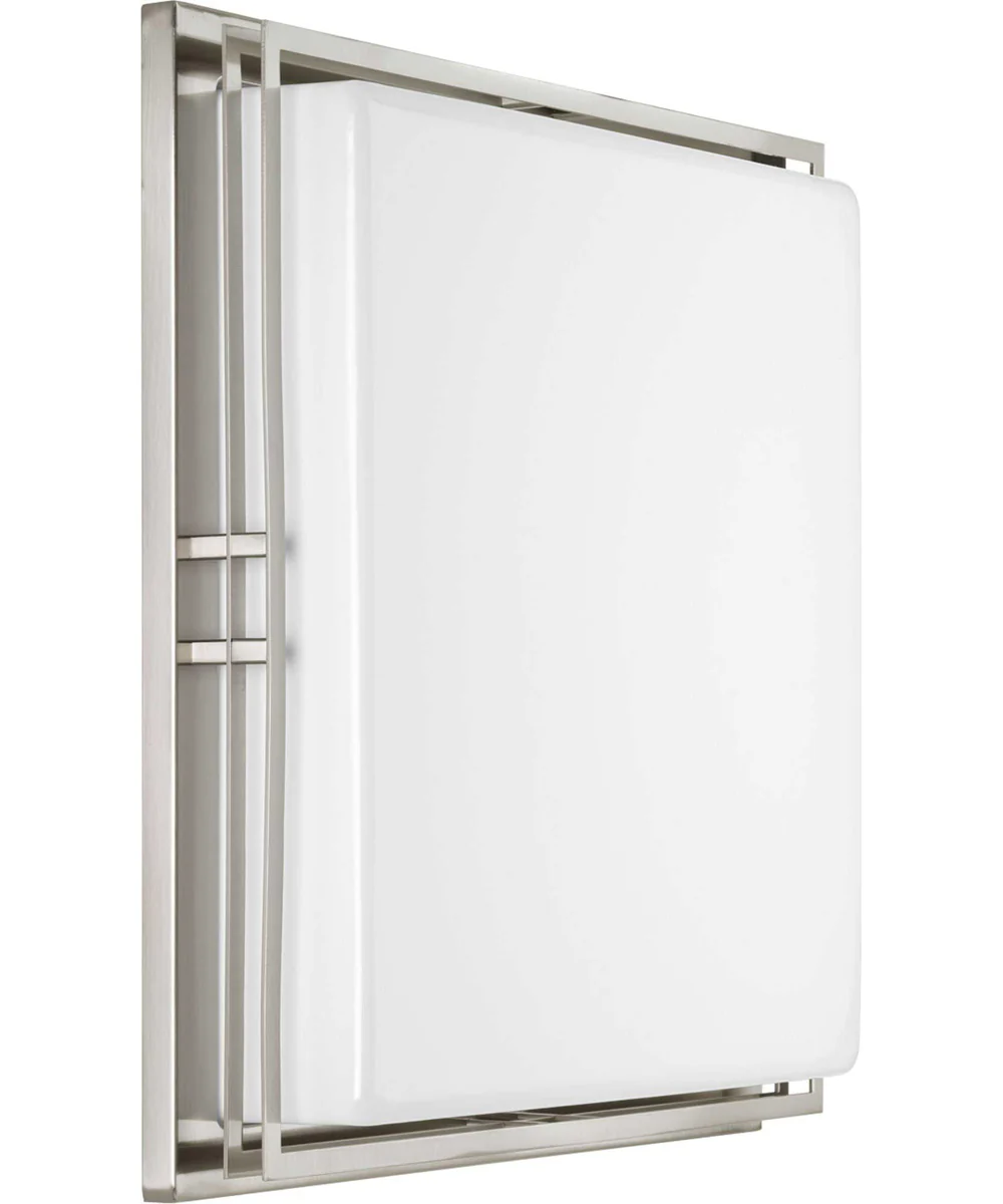 Helm 3-Light 18" LED Flush Mount Brushed Nickel - Image 4