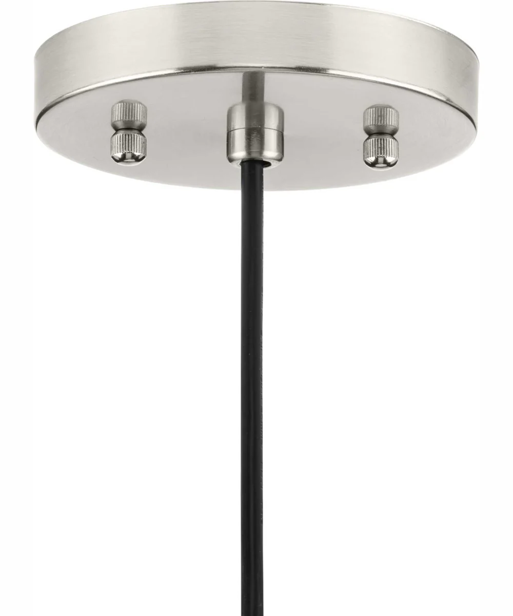 Hinton 1-Light Modern Farmhouse Pendant Brushed Nickel - Image 8