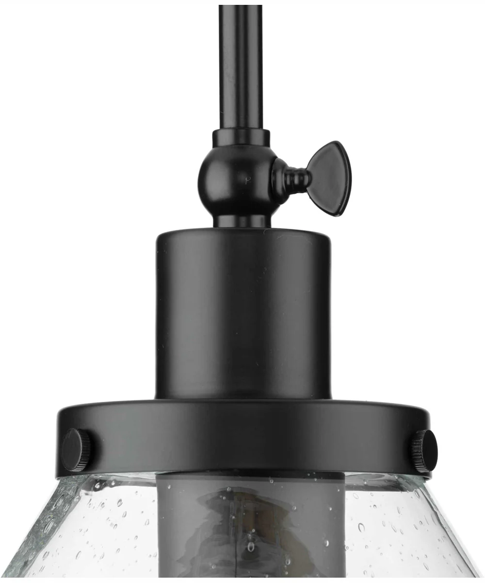 Hinton 1-Light Modern Farmhouse Pendant Matte Black - Image 10