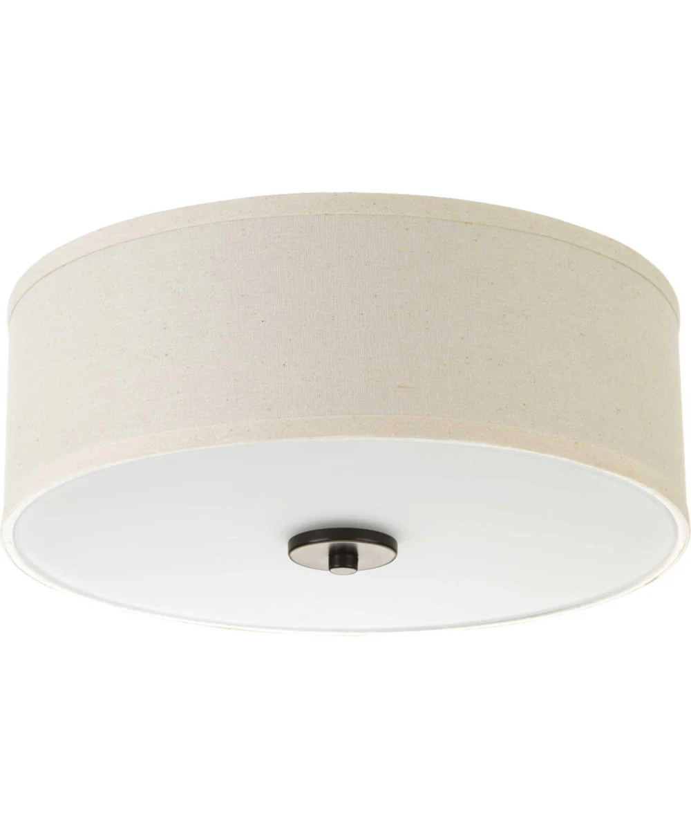Inspire 1-Light 13" LED Flush Mount Antique Bronze