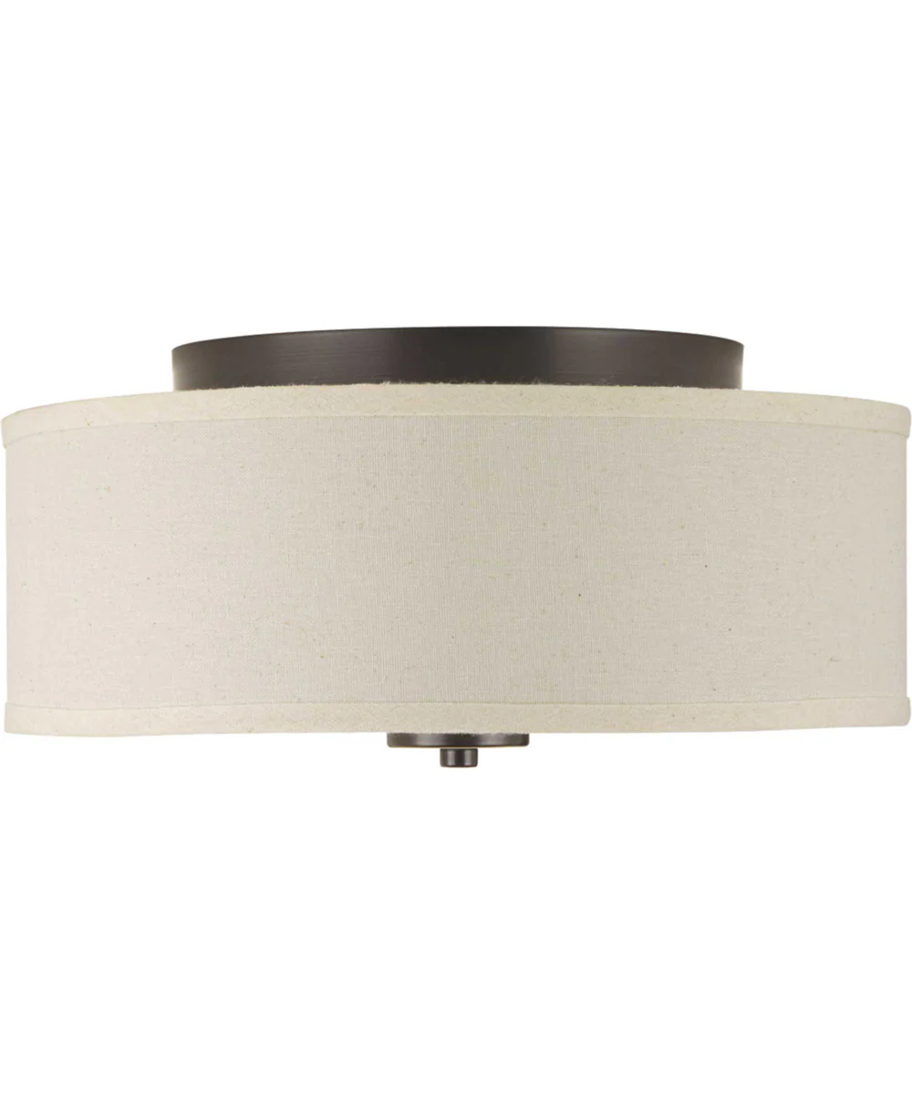 Inspire 1-Light 13" LED Flush Mount Antique Bronze - Image 6
