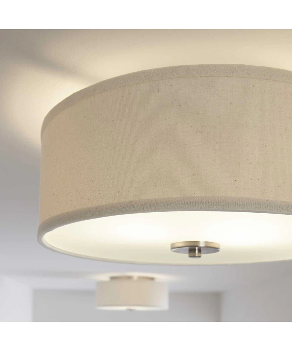 Inspire 2-Light 13" Flush Mount Brushed Nickel - Image 2