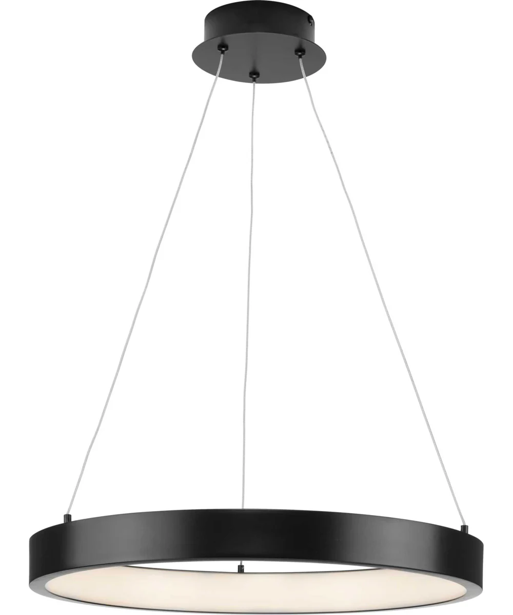 Inverse LED Modern Pendant Matte Black