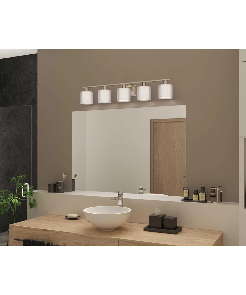 Invite 5-Light Bath & Vanity Brushed Nickel - Image 2