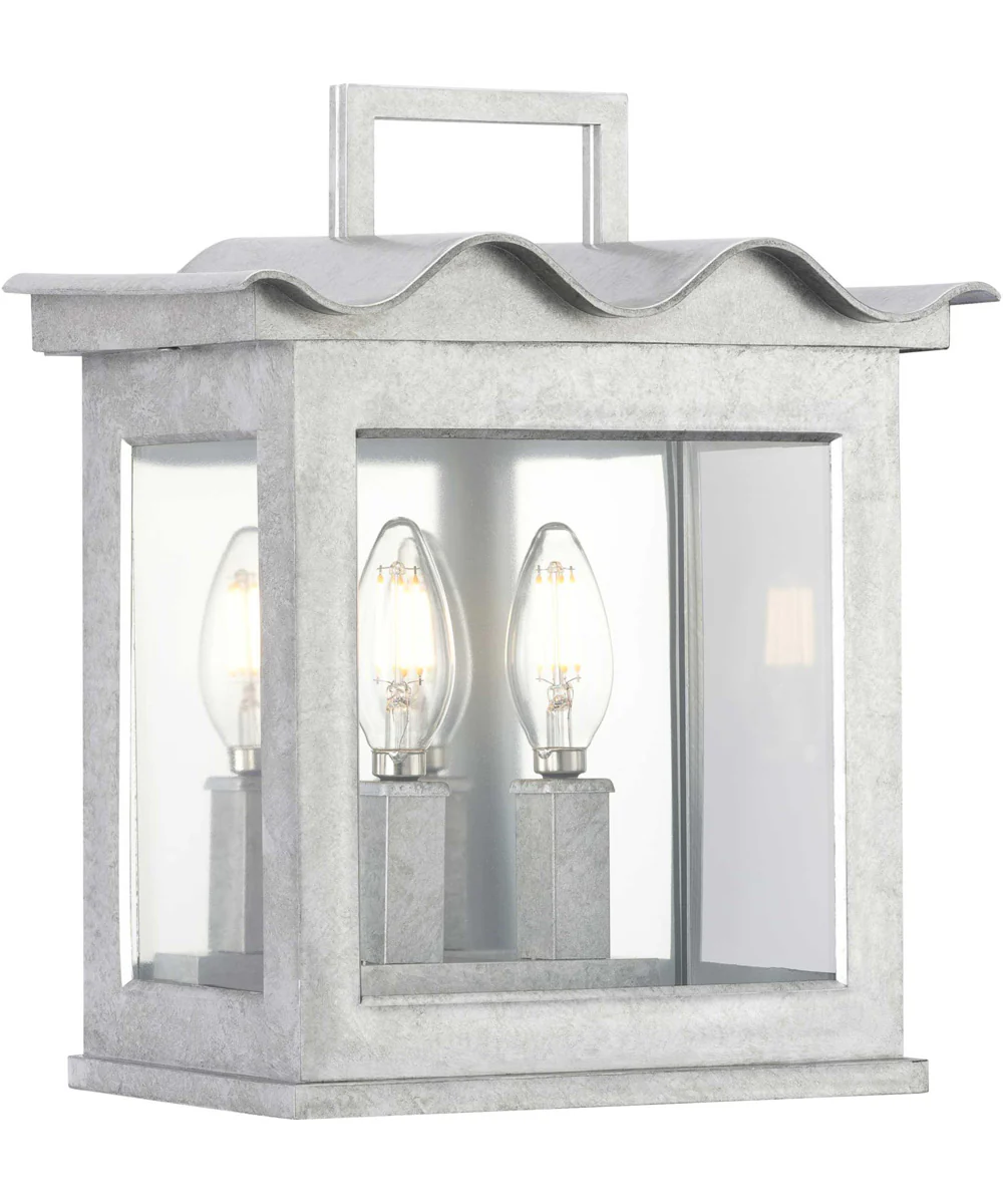 Jeffrey Alan Marks Point Dume Seamoor Outdoor Wall Lantern Galvanized Finish - Image 2