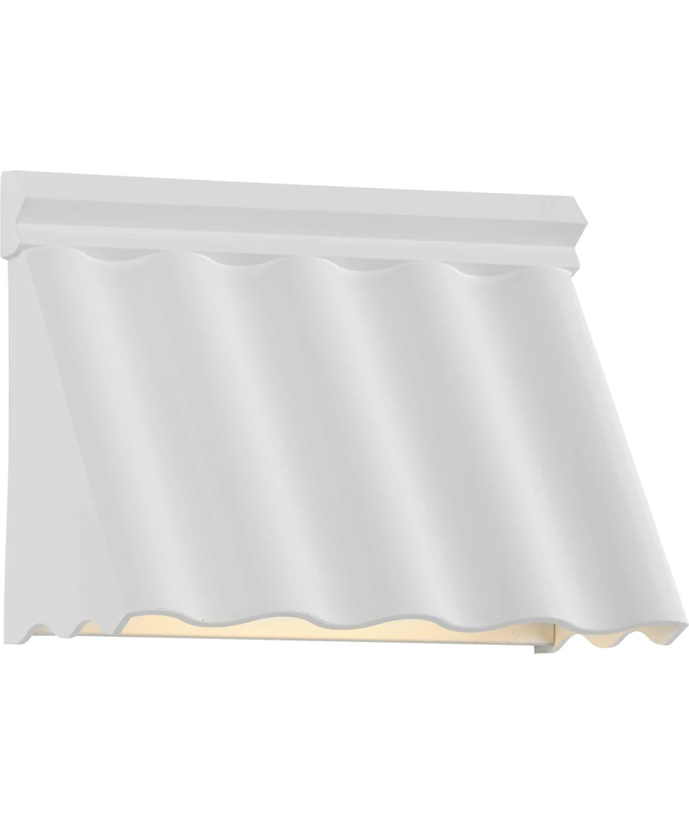 Jeffrey Alan Marks Point Dume Wakecrest LED Outdoor Wall Lantern Shelter White