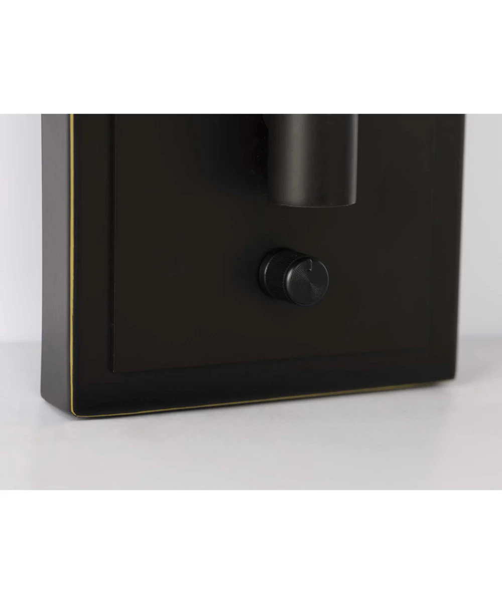 Kempsey 1-Light Swing Arm Wall Bracket Antique Bronze - Image 3