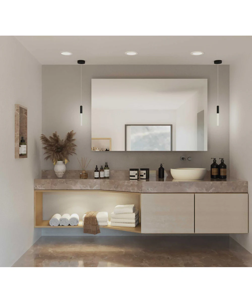 Kylo LED 1-Light Modern Style Hanging Pendant Light Matte Black - Image 2