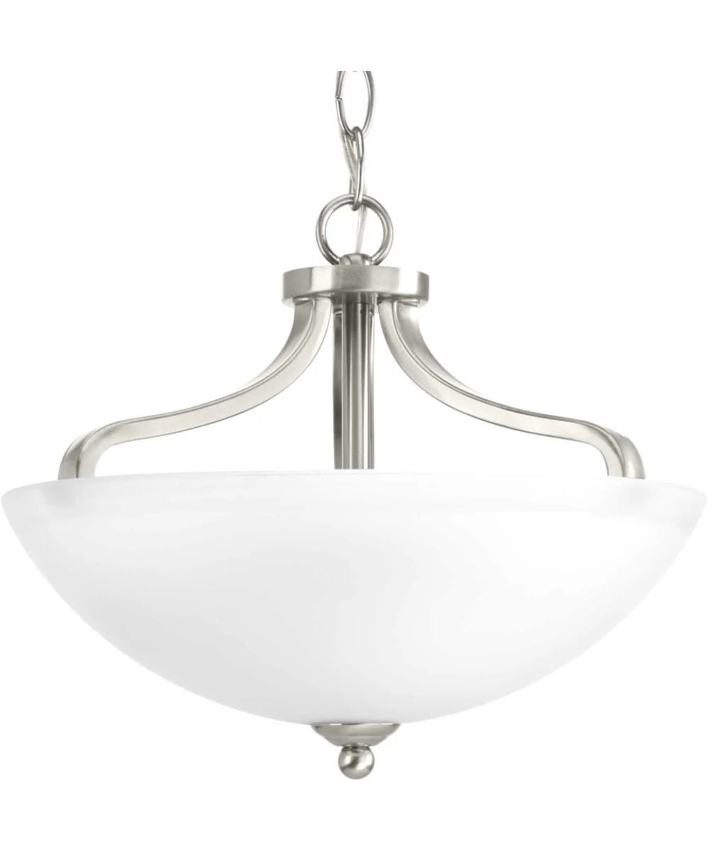 Laird 13" Semi-Flush Convertible Brushed Nickel - Image 4