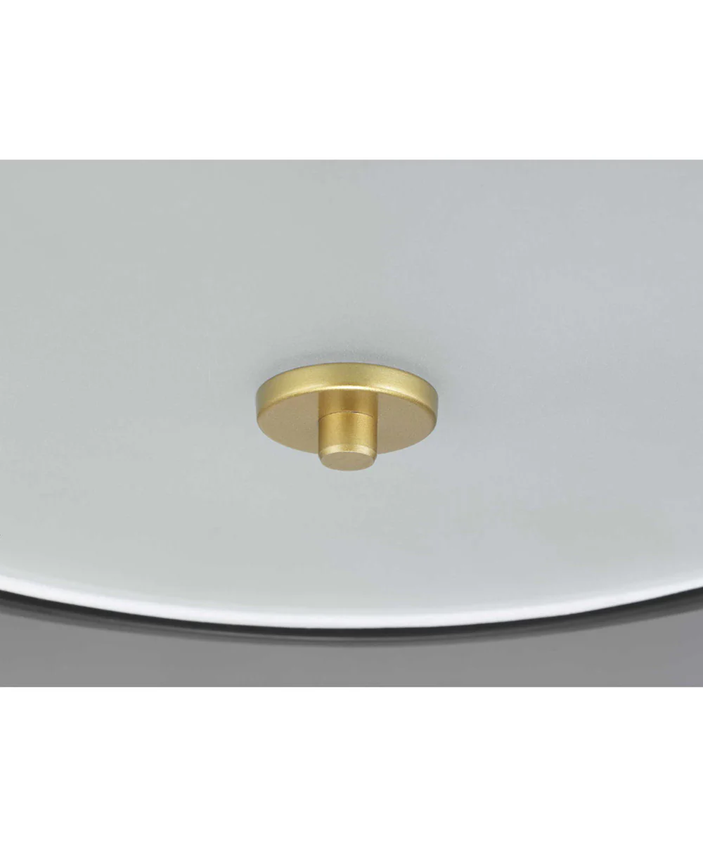 Landree 16" 3-Light Flush Mount Matte Black - Image 4