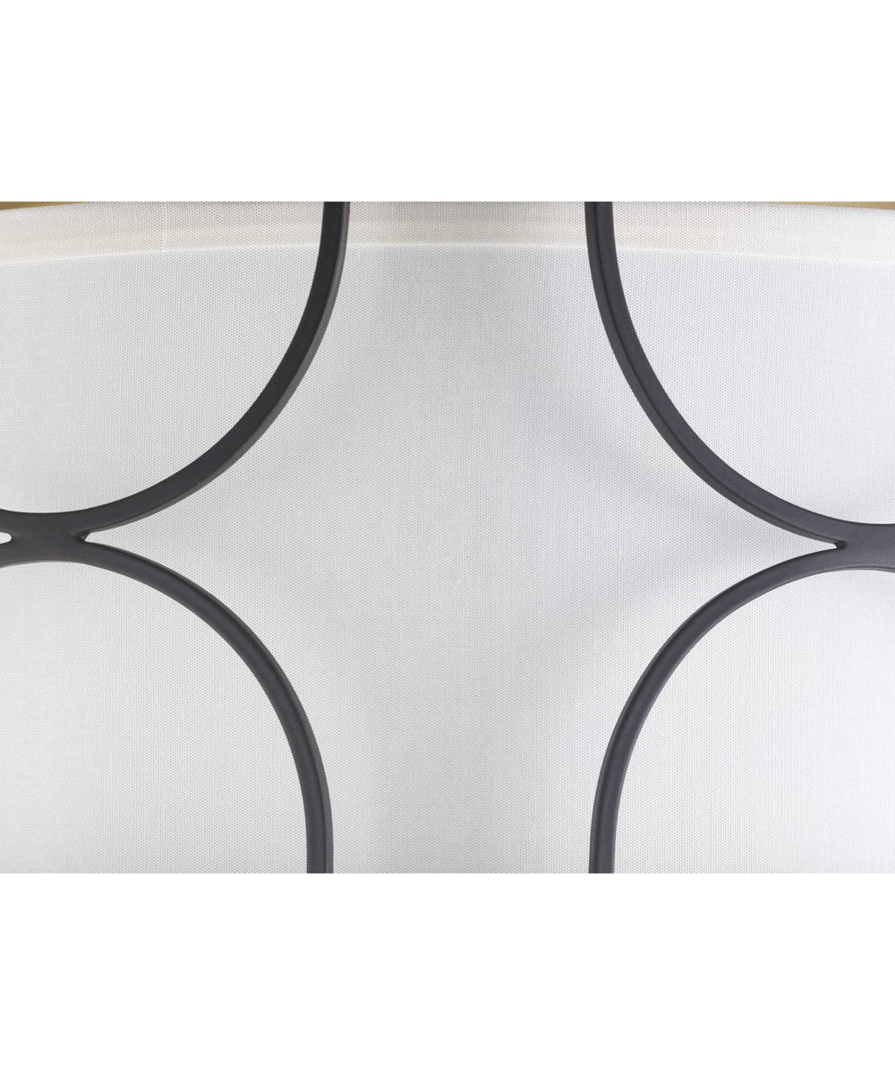 Landree 16" 3-Light Flush Mount Matte Black - Image 5