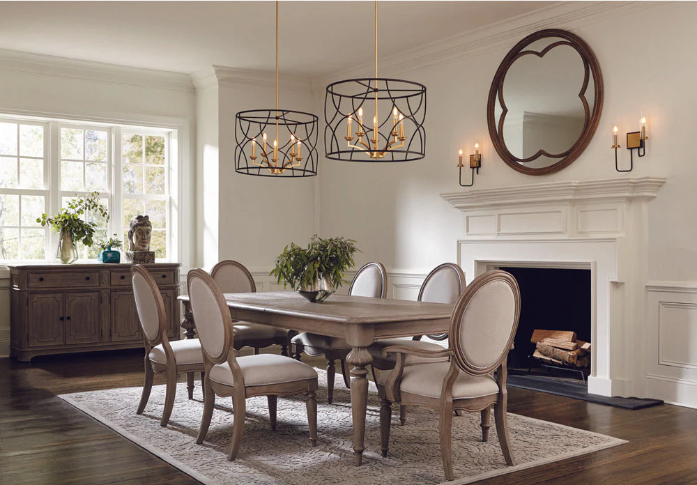 Landree 5-Light Luxe Chandelier Light Matte Black - Image 12