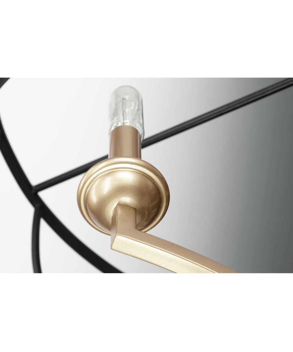 Landree 5-Light Luxe Chandelier Light Matte Black - Image 3