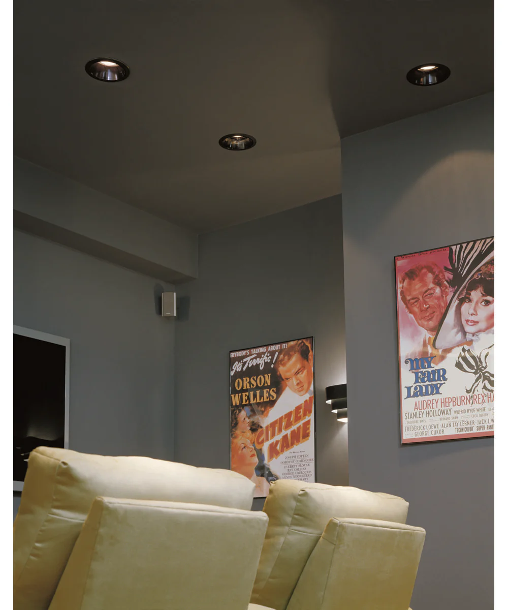 Louvered Wall Sconce Matte Black - Image 4