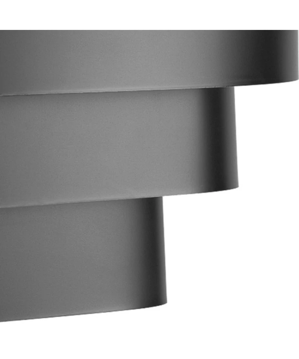 Louvered Wall Sconce Matte Black - Image 6