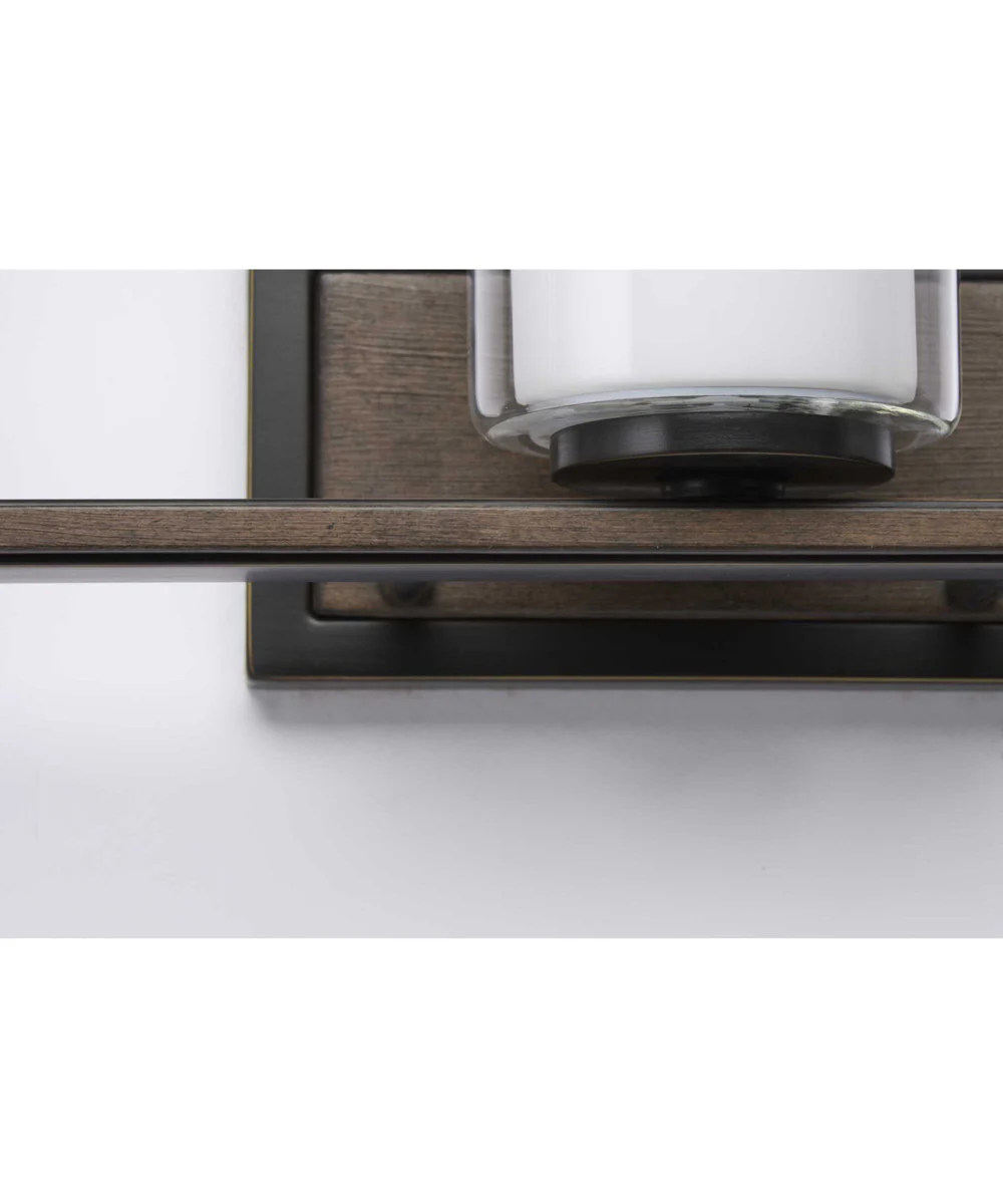 Mast 3-Light Clear Glass Coastal Bath Vanity Light Antique Bronze - Image 10