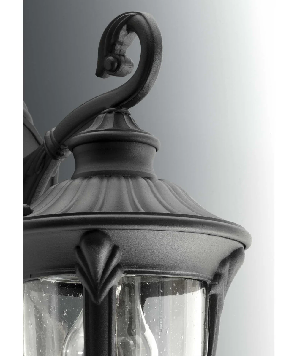 Meridian 3-Light Post Lantern Textured Black - Image 3
