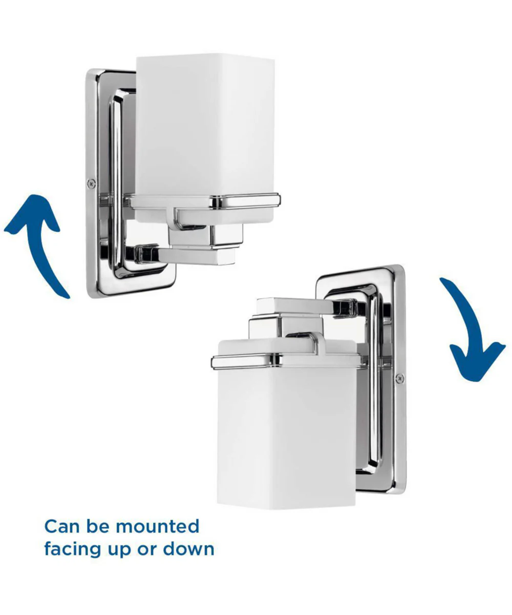 Metric 1-Light Bath & Vanity Polished Chrome - Image 3