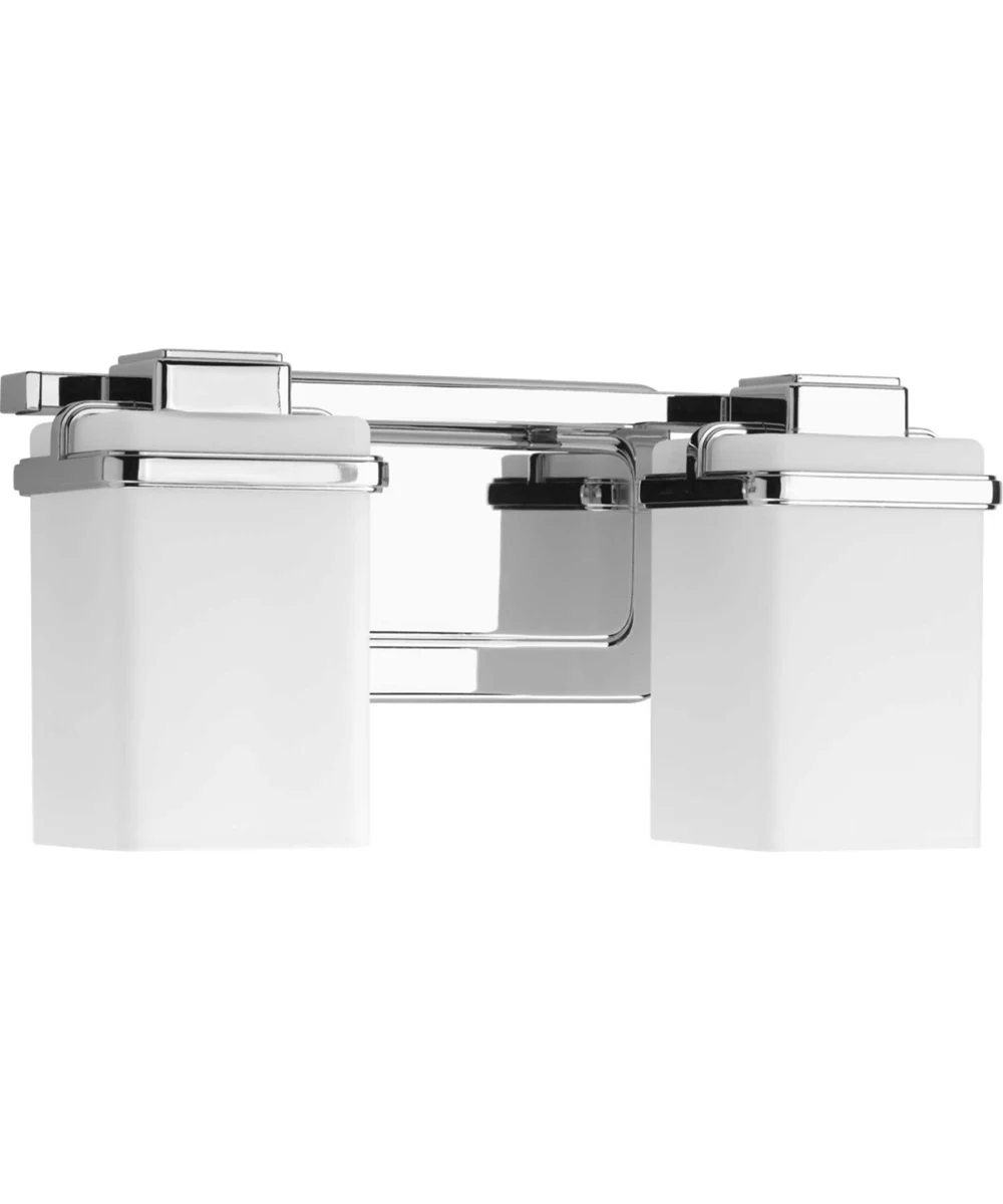 Metric 2-Light Bath & Vanity Polished Chrome - Image 3