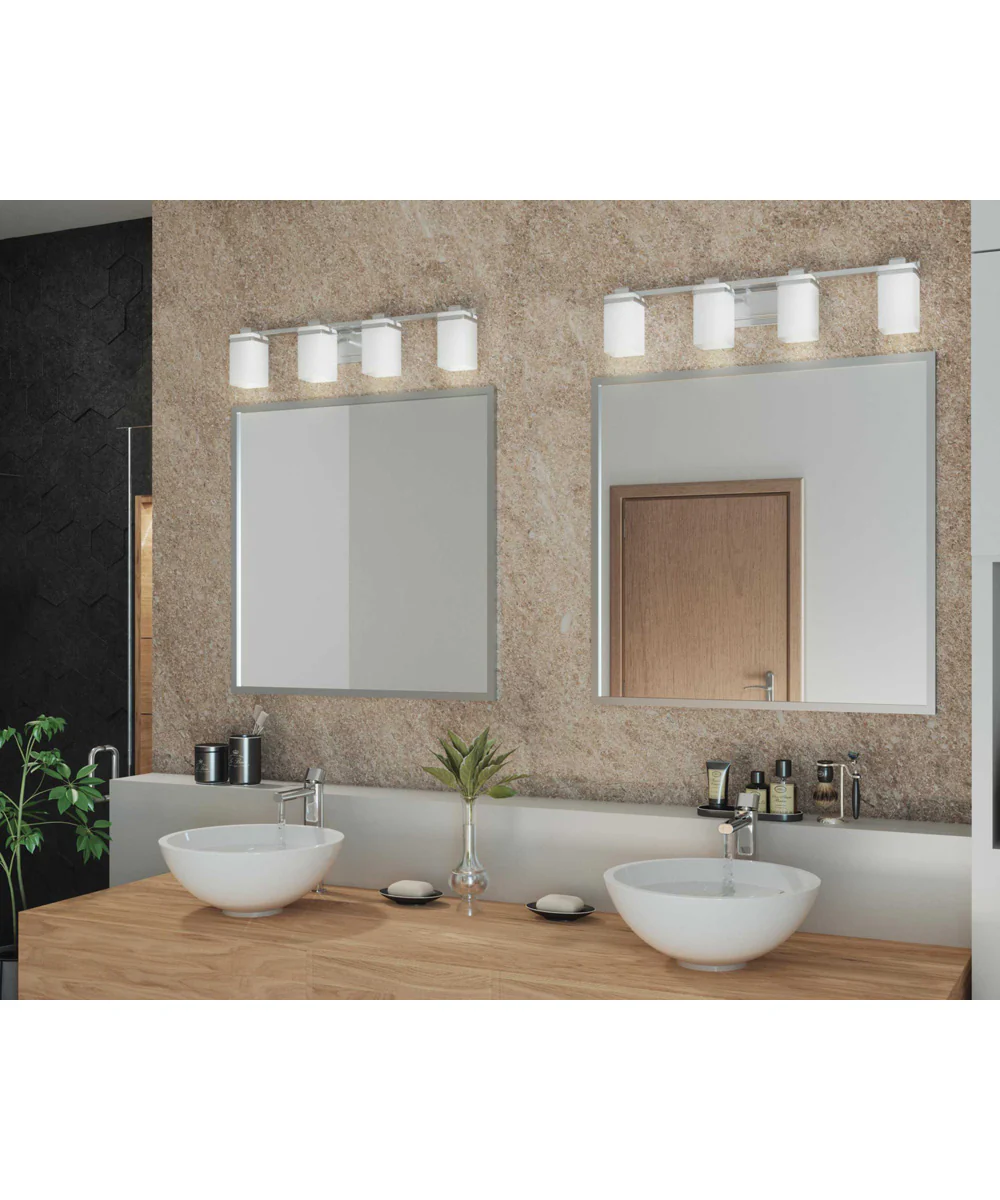 Metric 4-Light Bath & Vanity Brushed Nickel - Image 2