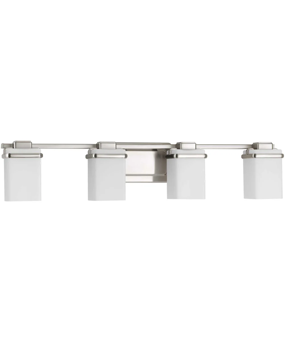 Metric 4-Light Bath & Vanity Brushed Nickel - Image 7
