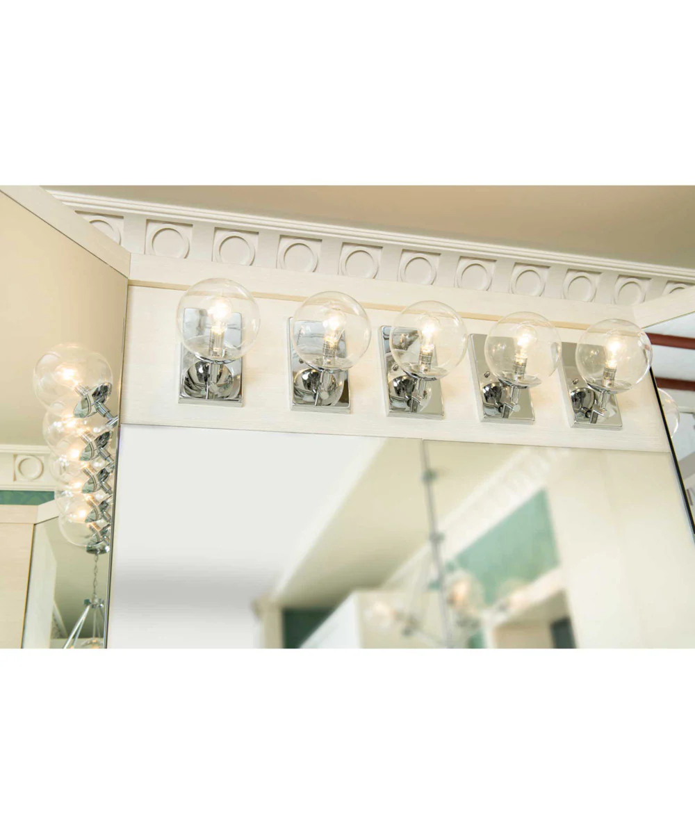 Mod 1-Light Bath & Vanity Polished Chrome - Image 2