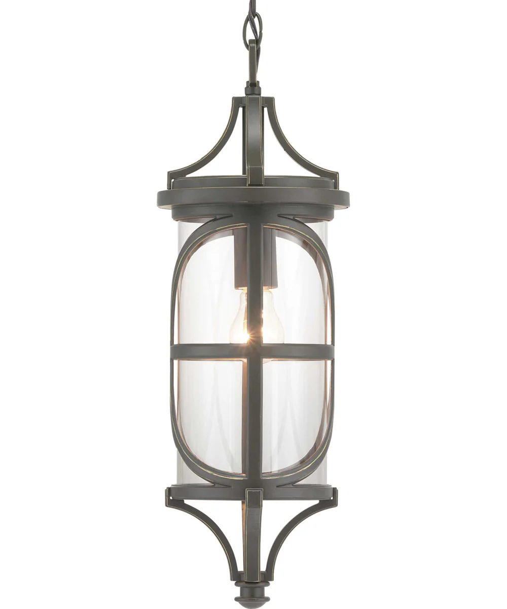 Morrison 1-Light Hanging Lantern Antique Bronze