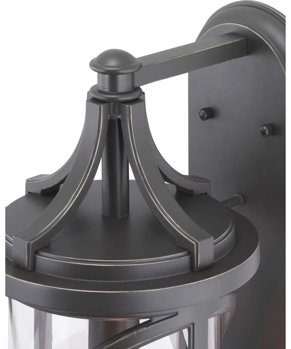 Morrison 1-Light Large Wall Lantern Antique Bronze - Image 4