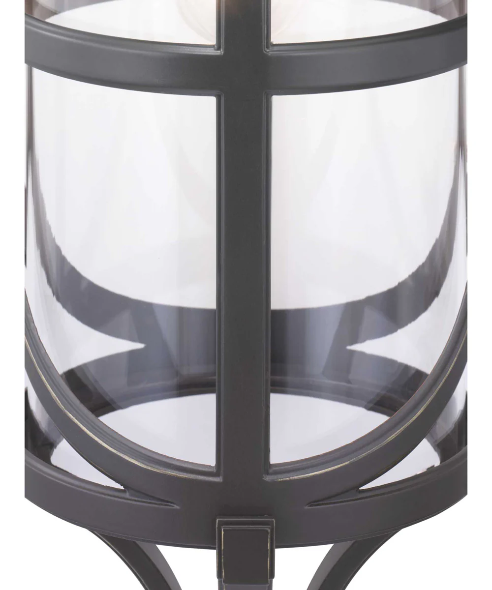 Morrison 1-Light Large Wall Lantern Antique Bronze - Image 6
