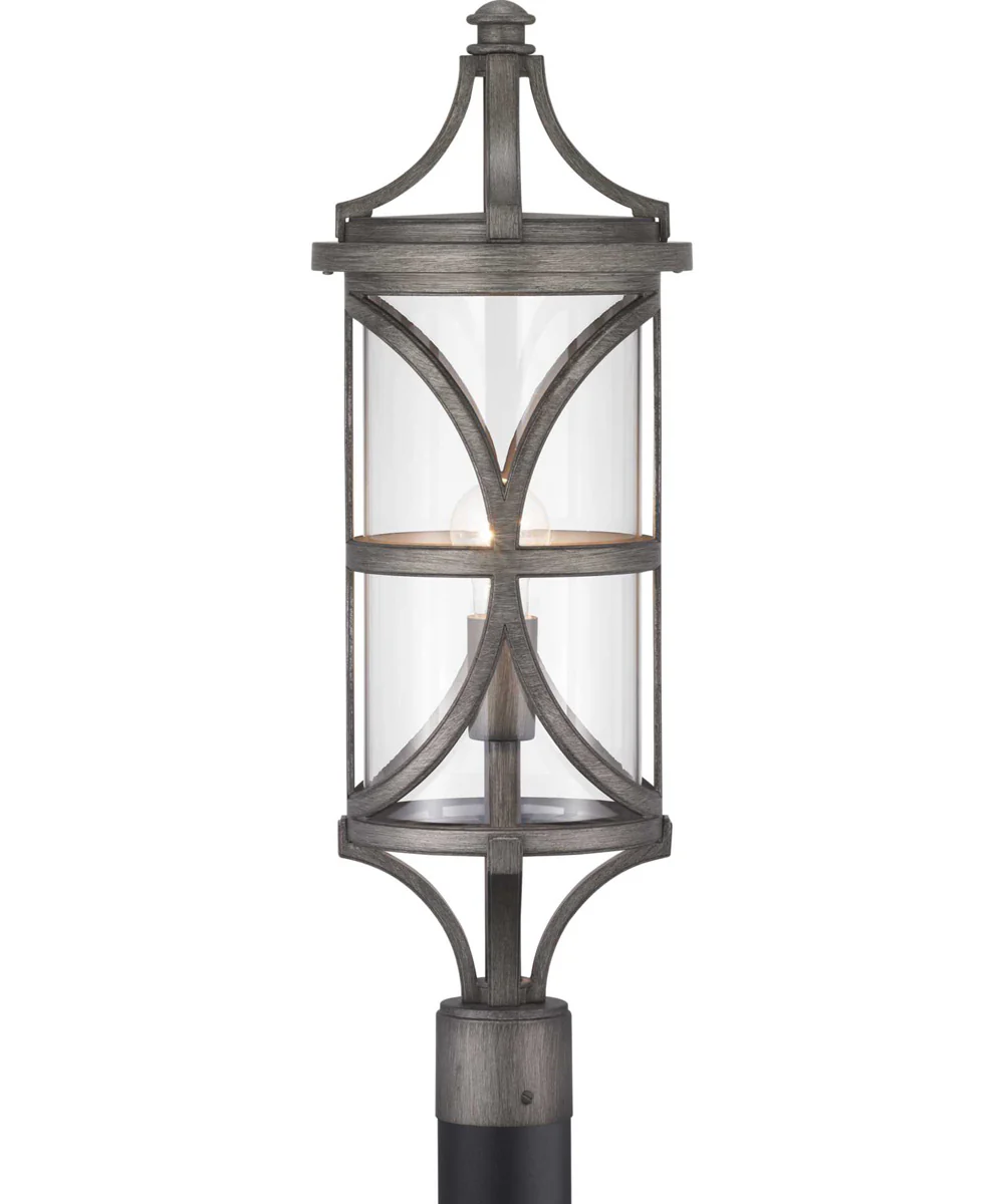 Morrison 1-Light Post Lantern Antique Pewter - Image 4