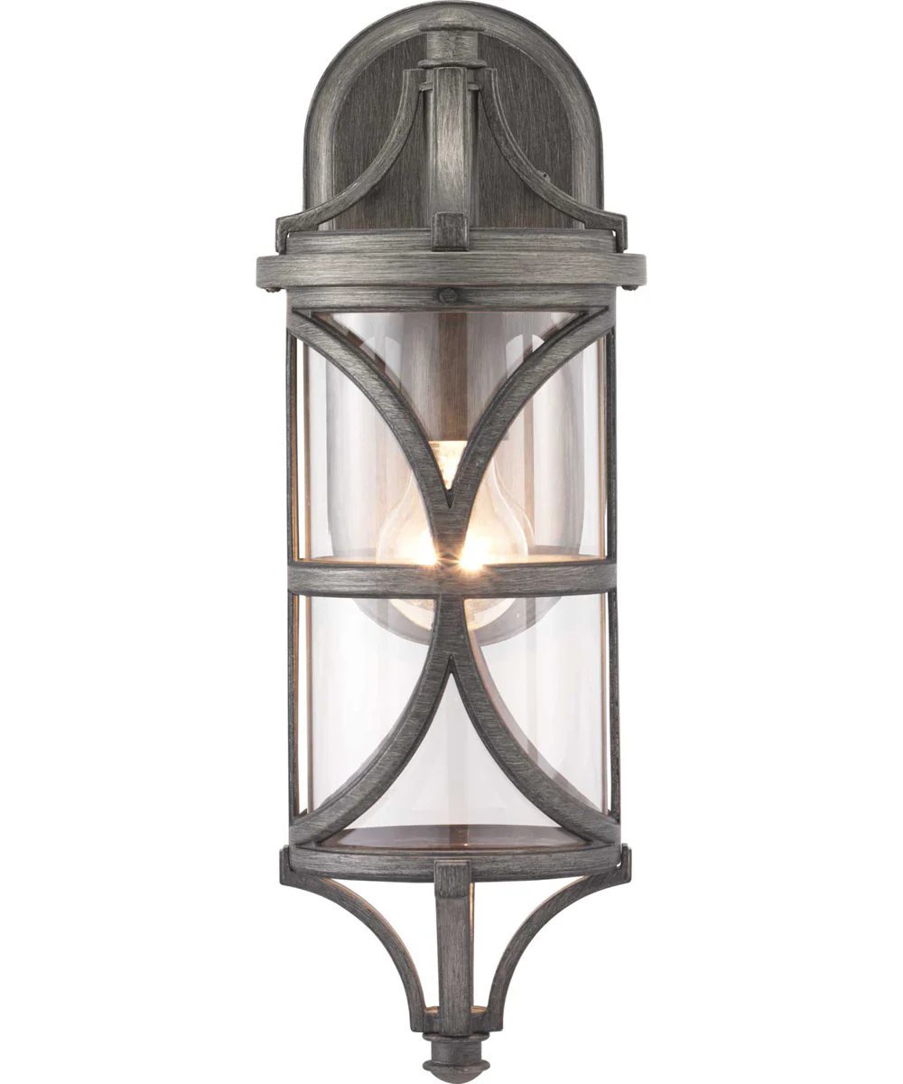 Morrison 1-Light Small Wall Lantern Antique Pewter - Image 7