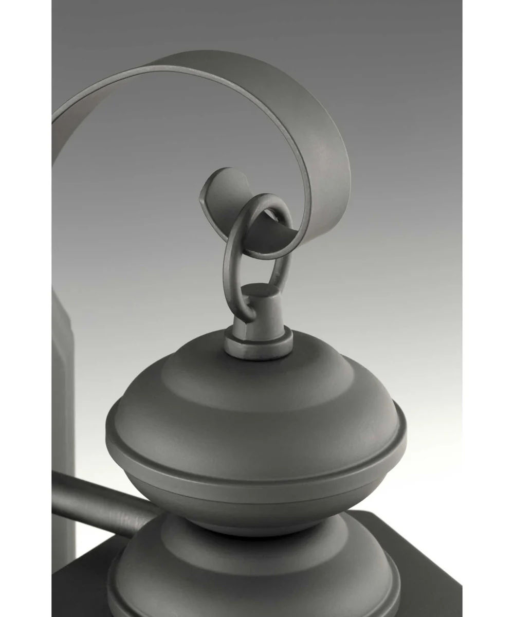 New Haven 3-Light Large Wall Lantern Textured Black - Image 3