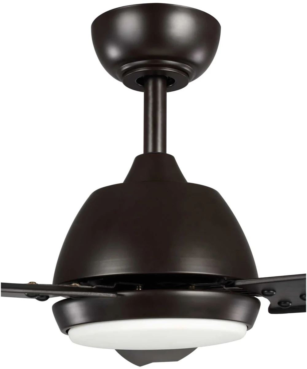 Oriole 60" 3-Blade Ceiling Fan with LED Light Architectural Bronze - Image 4