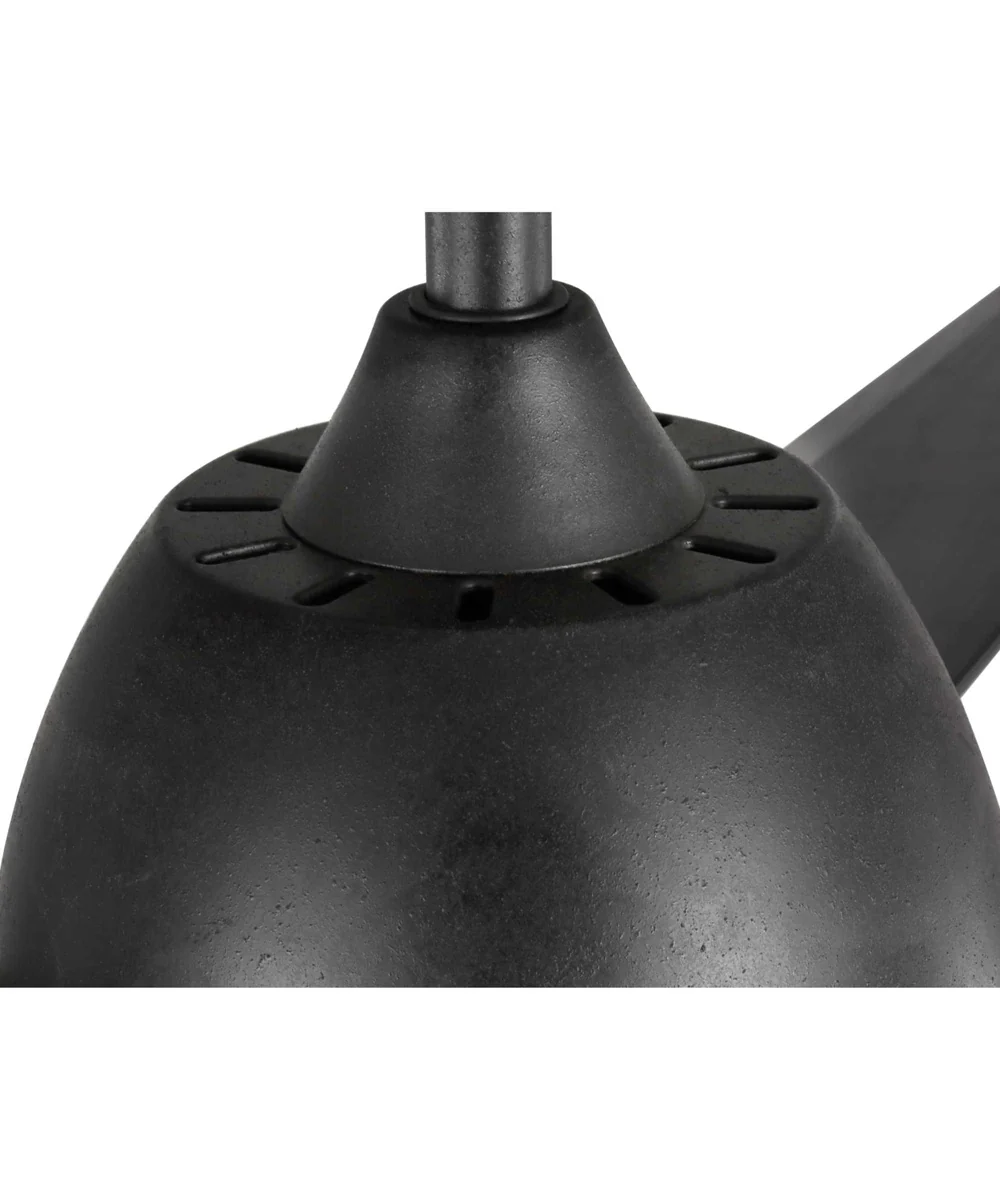 Oriole 60" 3-Blade Ceiling Fan with LED Light Black - Image 13
