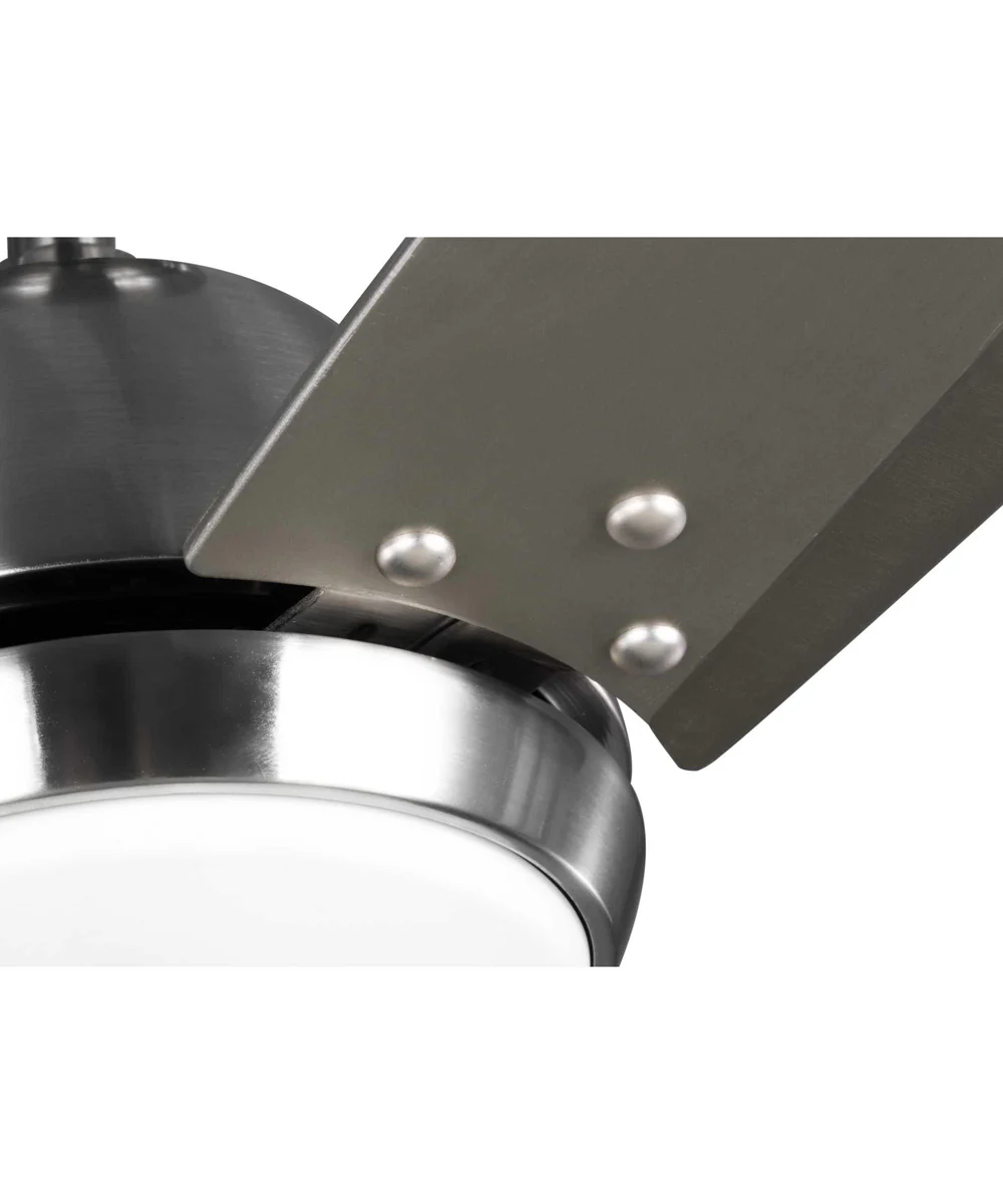 Oriole 60" 3-Blade Ceiling Fan with LED Light Brushed Nickel - Image 5
