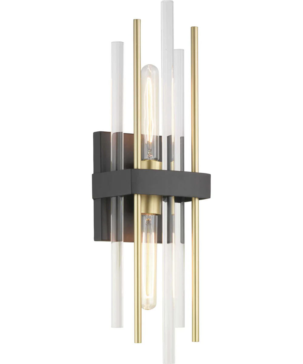 Orrizo 2-Light Wall Sconce Matte Black - Image 5