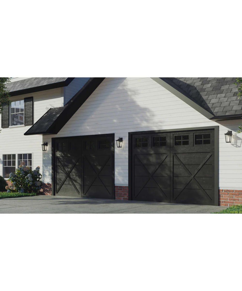 Padgett 1-Light Transitional Clear Seeded Glass Outdoor Wall Lantern Textured Black - Image 2