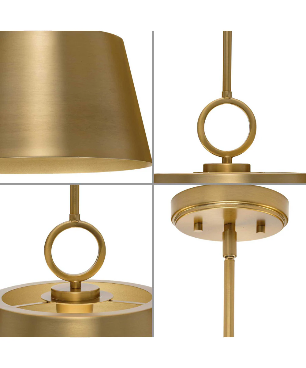 Parkhurst 1-Light New Traditional Metal Pendant Light Brushed Bronze - Image 4
