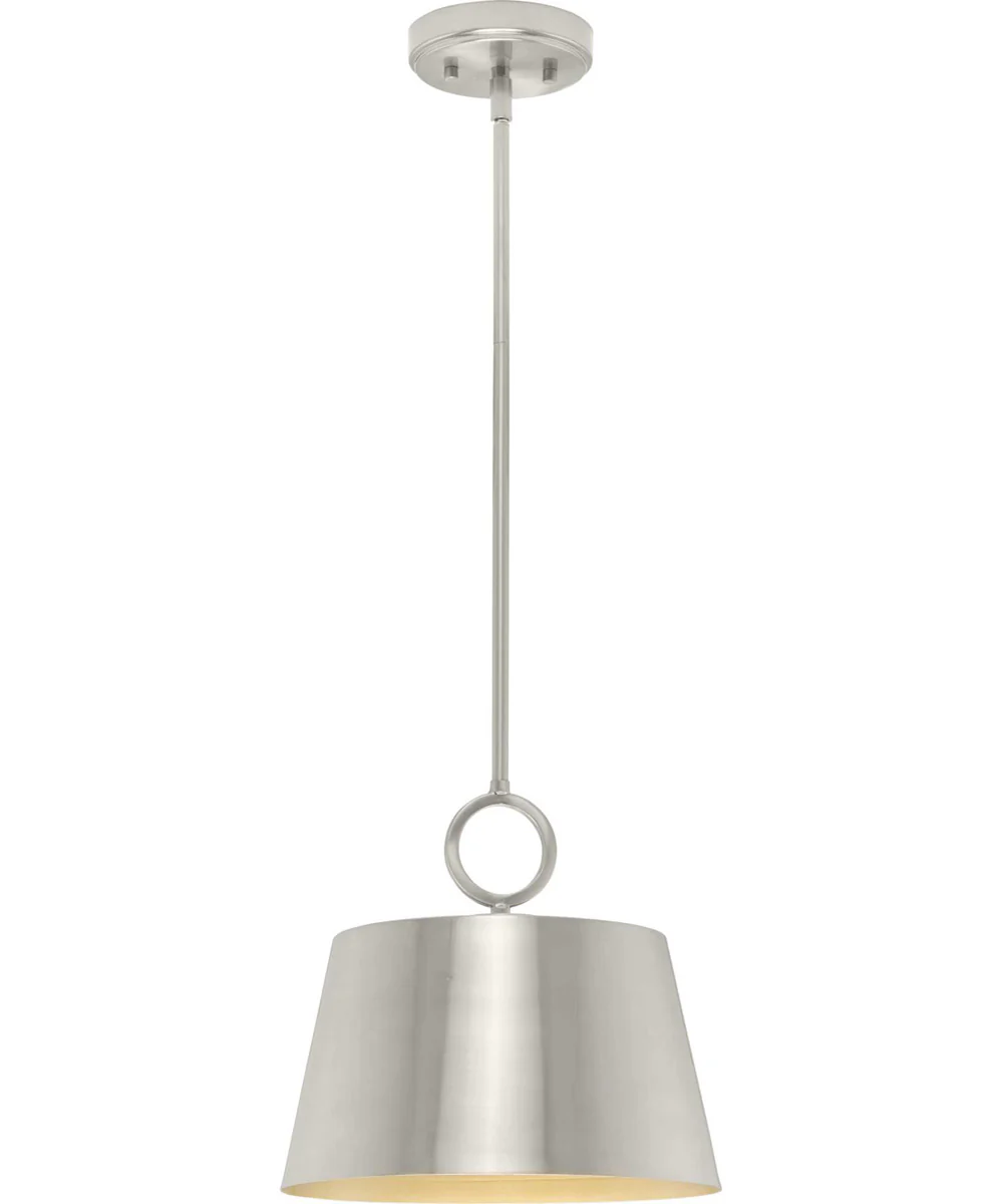 Parkhurst 1-Light New Traditional Metal Pendant Light Brushed Nickel - Image 2