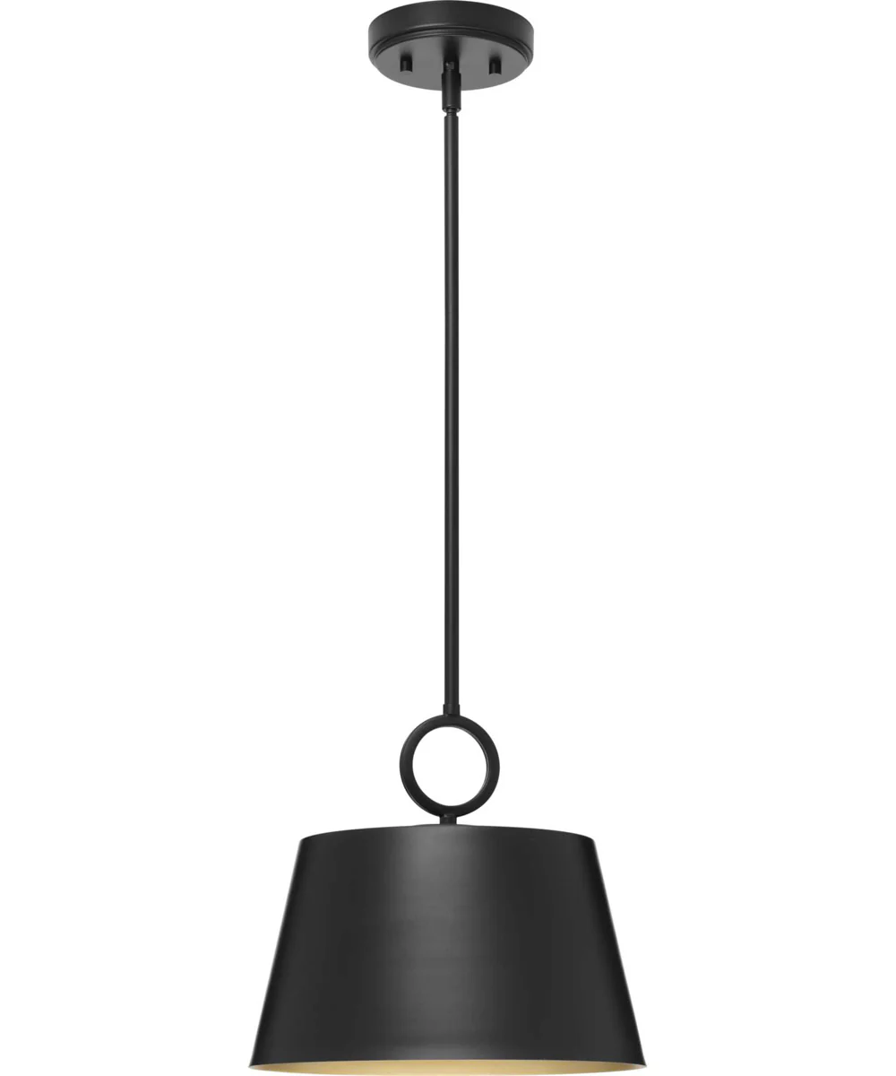 Parkhurst 1-Light New Traditional Metal Pendant Light Matte Black - Image 4