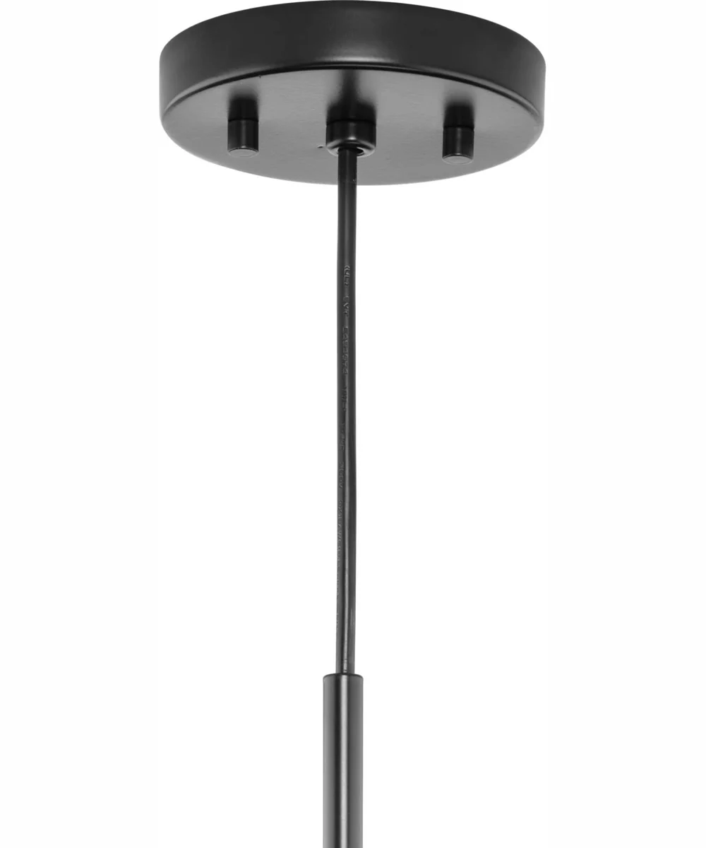 Perimeter 1-Light Mid-Century Modern Pendant with metal Shade Matte Black - Image 9