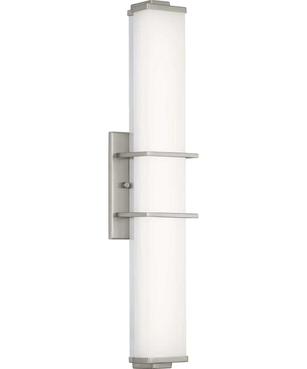 Phase 2.2 LED 24" LED Linear Bath & Vanity Brushed Nickel - Image 2