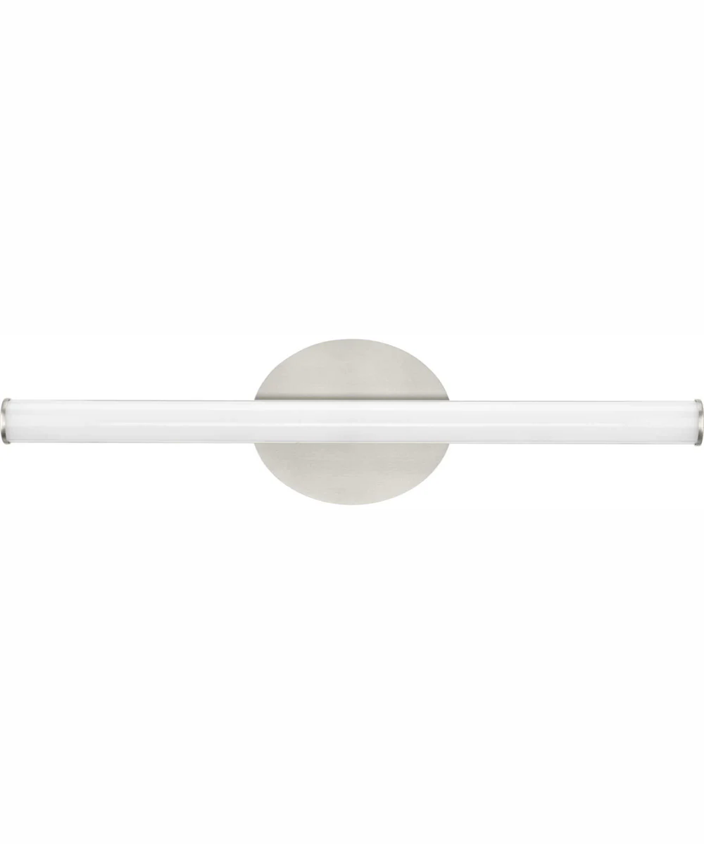Phase 3 24 in. Medium Modern 3CCT Integrated LED Linear Vanity Light Brushed Nickel - Image 4