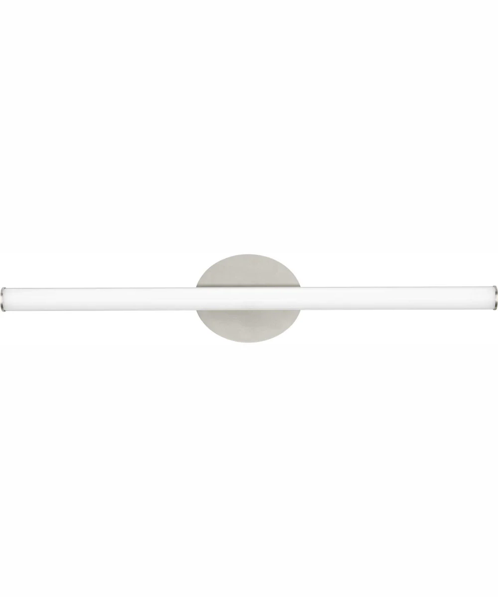 Phase 3 32 in. Large Modern 3CCT Integrated LED Linear Vanity Light Brushed Nickel - Image 8