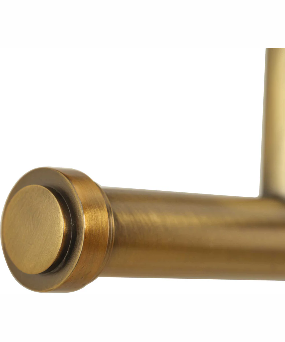 Presto 3-Light Coastal Bath Vanity Light Vintage Brass - Image 9