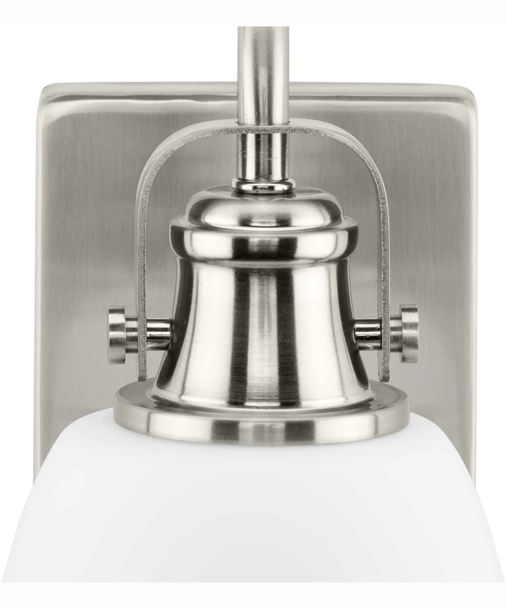 Preston 1-Light Coastal Bath Vanity Light Brushed Nickel - Image 11