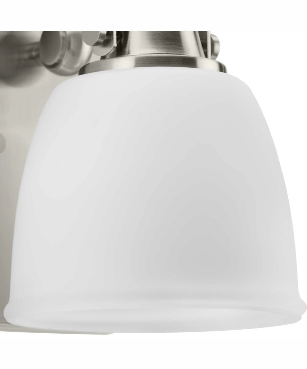 Preston 1-Light Coastal Bath Vanity Light Brushed Nickel - Image 7