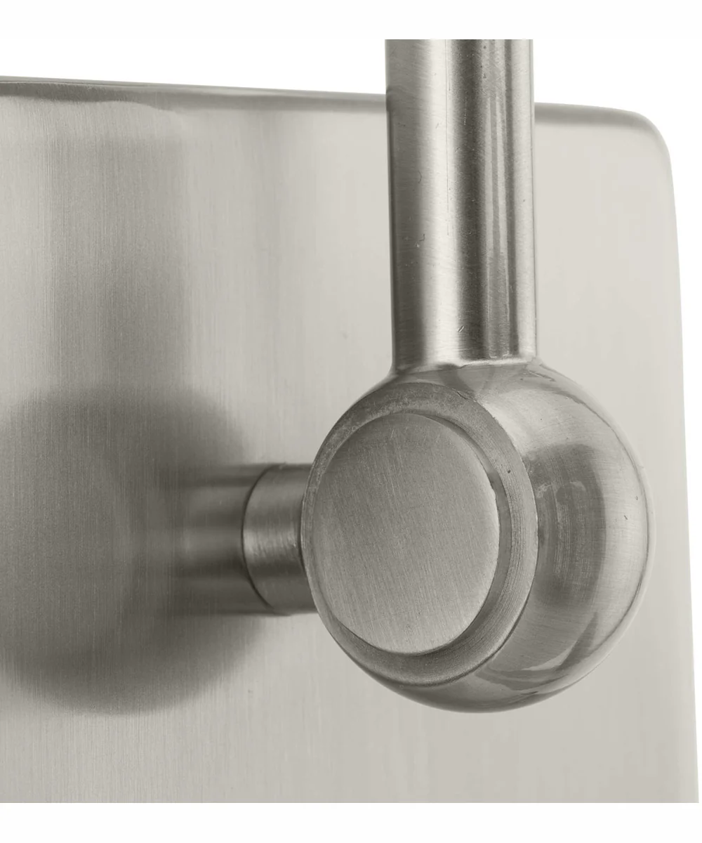 Preston 1-Light Coastal Bath Vanity Light Brushed Nickel - Image 8